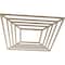 Ekena Millwork Raven Wood Fretwork Pierced Ceiling Medallion, Hickory, 18"OD x 6 5/8"ID x 3/8"T CMWP18X18X0375RAHI - alternate 2